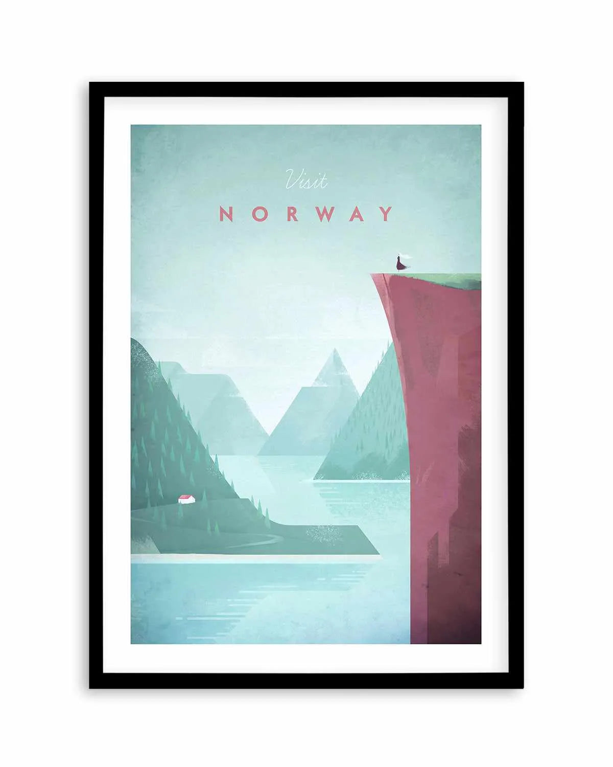 Norway by Henry Rivers Art Print from Olive et Oriel where you can shop wallpaper and artworks online
