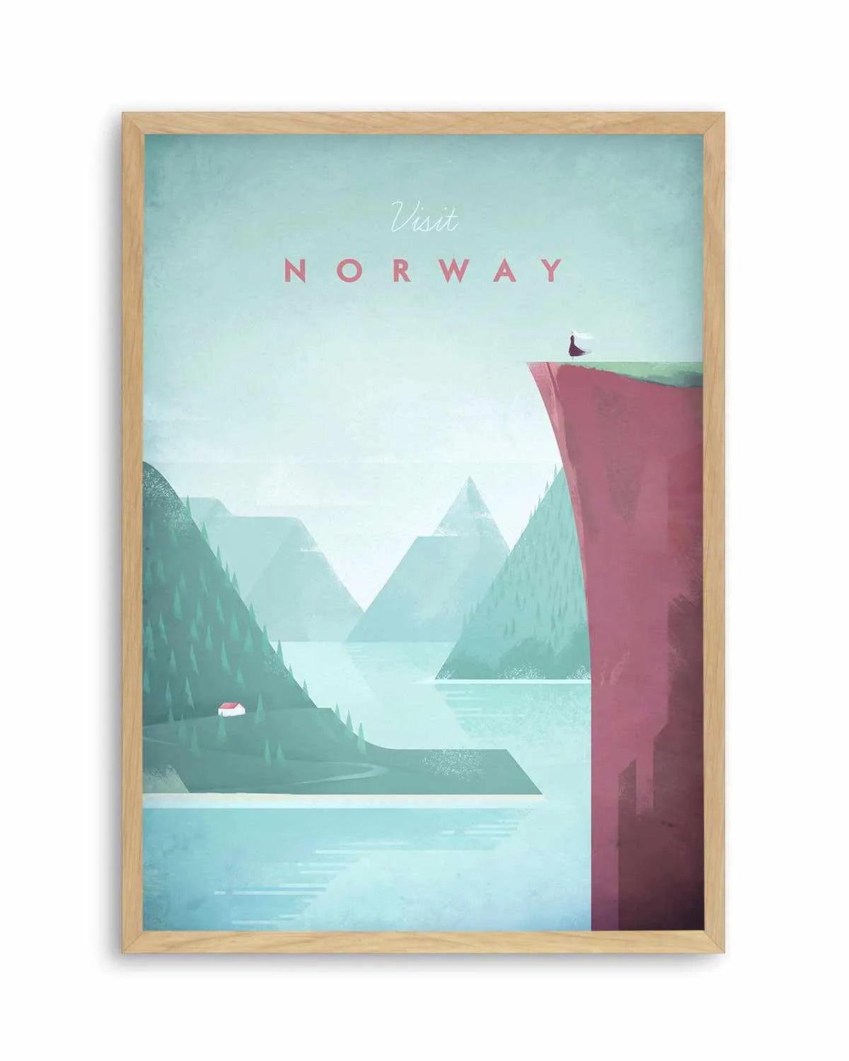 Norway by Henry Rivers Art Print from Olive et Oriel where you can shop wallpaper and artworks online