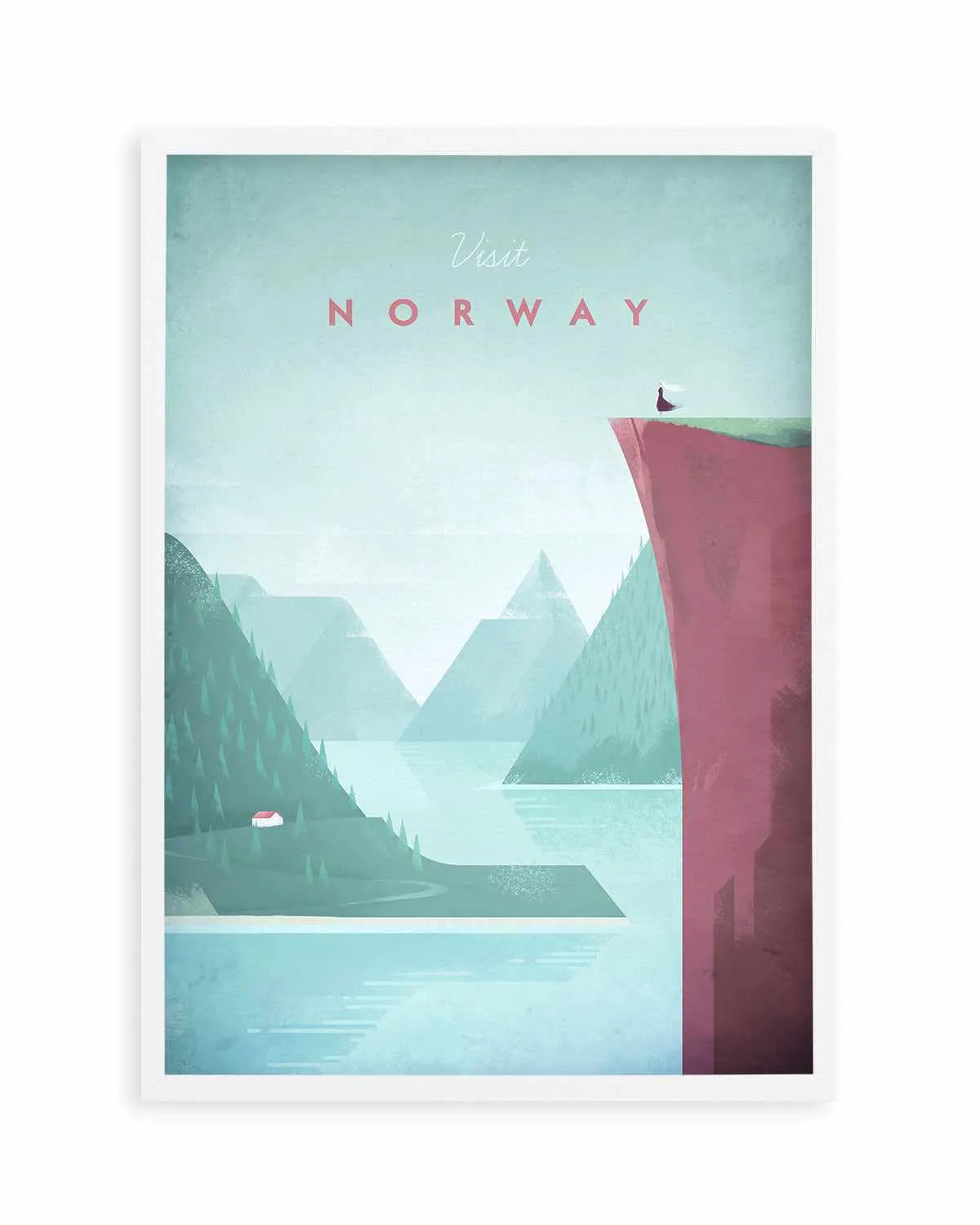 Norway by Henry Rivers Art Print from Olive et Oriel where you can shop wallpaper and artworks online