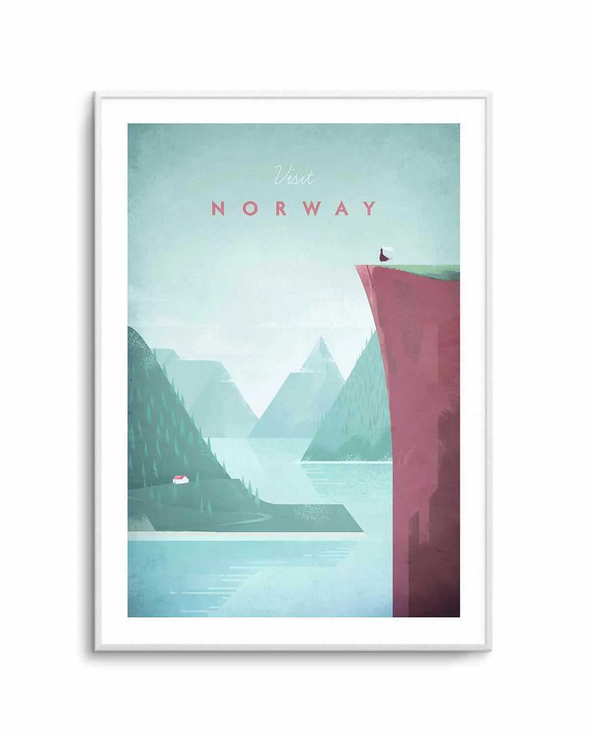 Norway by Henry Rivers Art Print from Olive et Oriel where you can shop wallpaper and artworks online