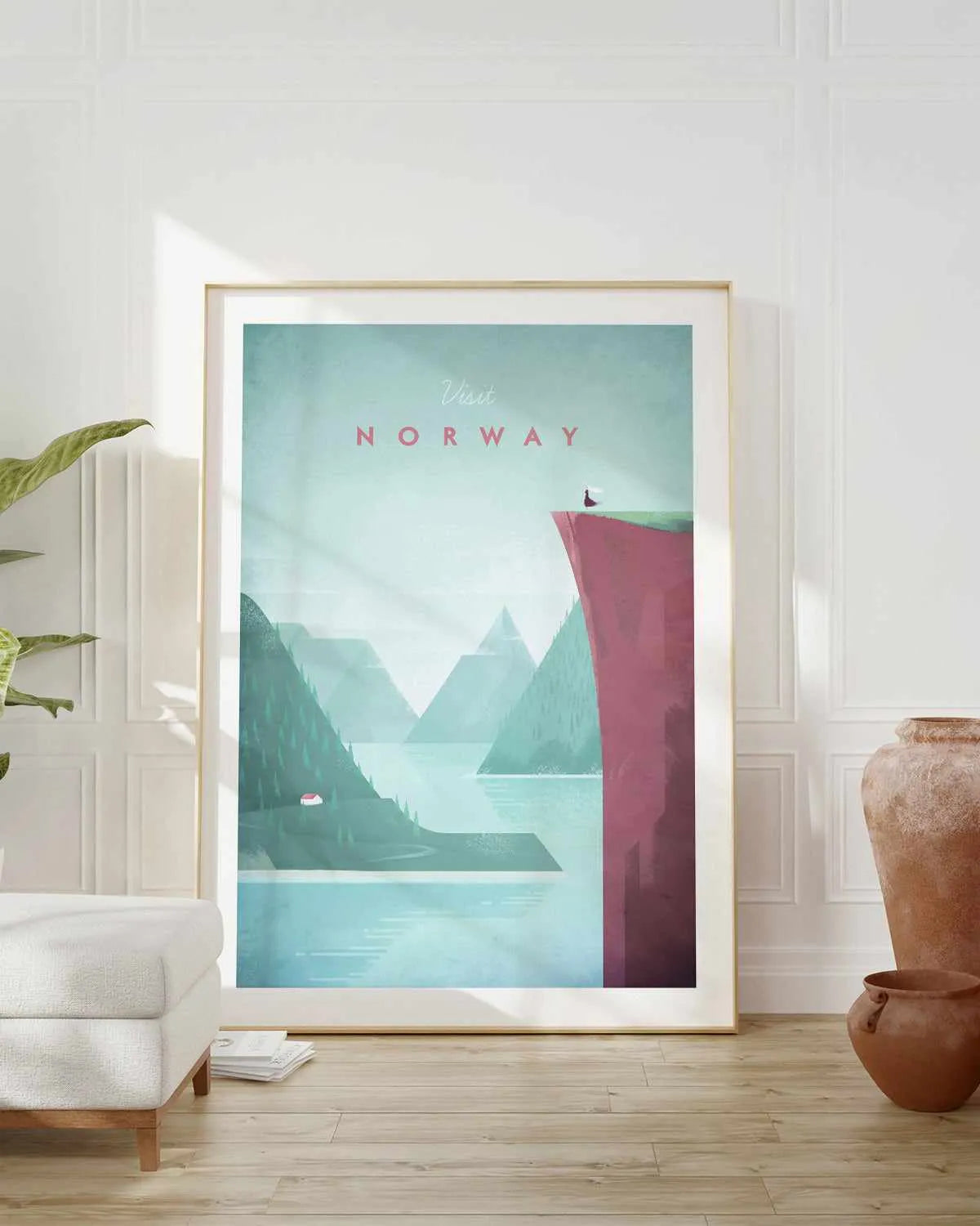 Norway by Henry Rivers Art Print from Olive et Oriel where you can shop wallpaper and artworks online