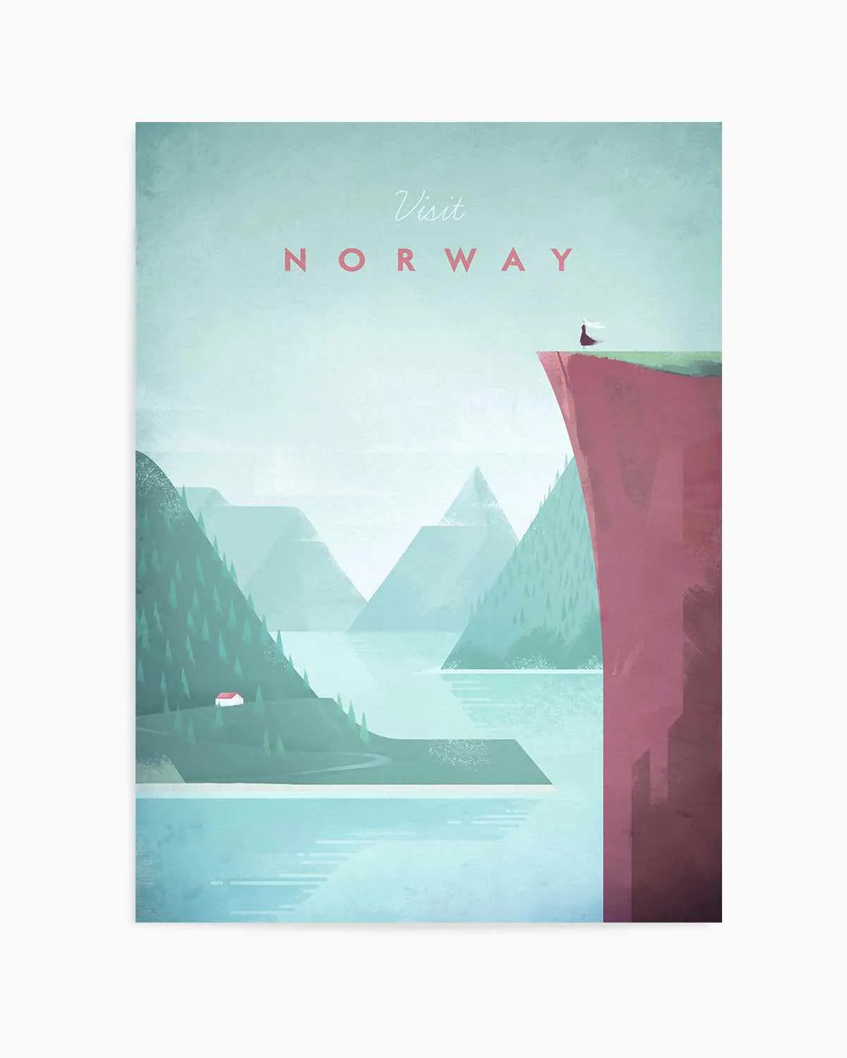 Norway by Henry Rivers Art Print from Olive et Oriel where you can shop wallpaper and artworks online