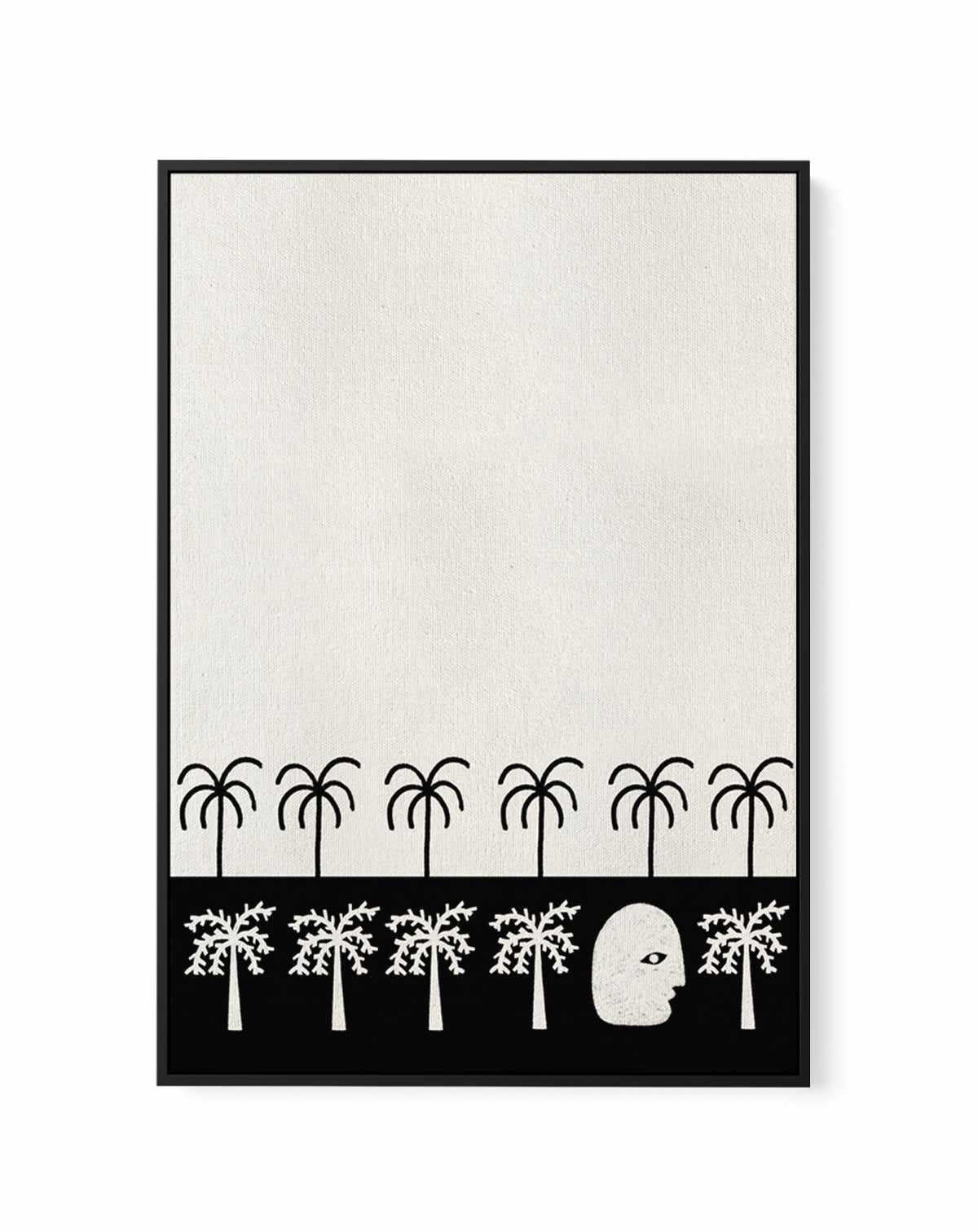 Nostalgia 1 by Shatha Al Dafai | Framed Canvas Art Print from Olive et Oriel where you can shop wallpaper and artworks online