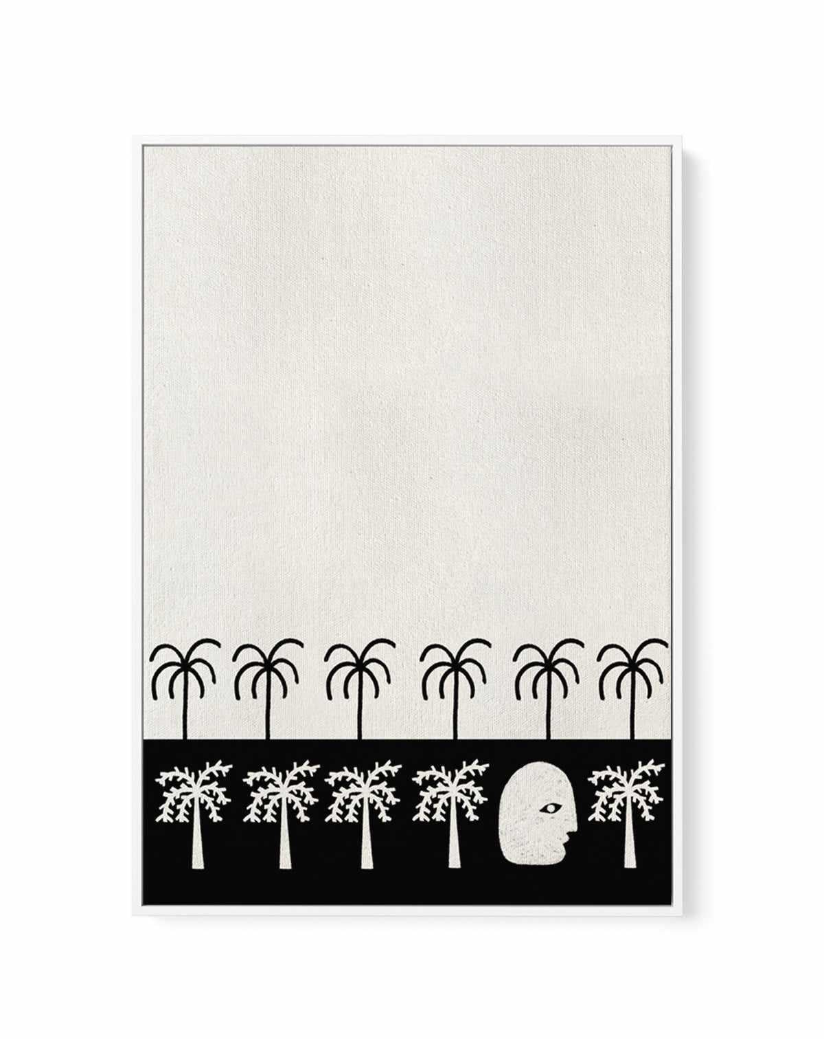 Nostalgia 1 by Shatha Al Dafai | Framed Canvas Art Print from Olive et Oriel where you can shop wallpaper and artworks online