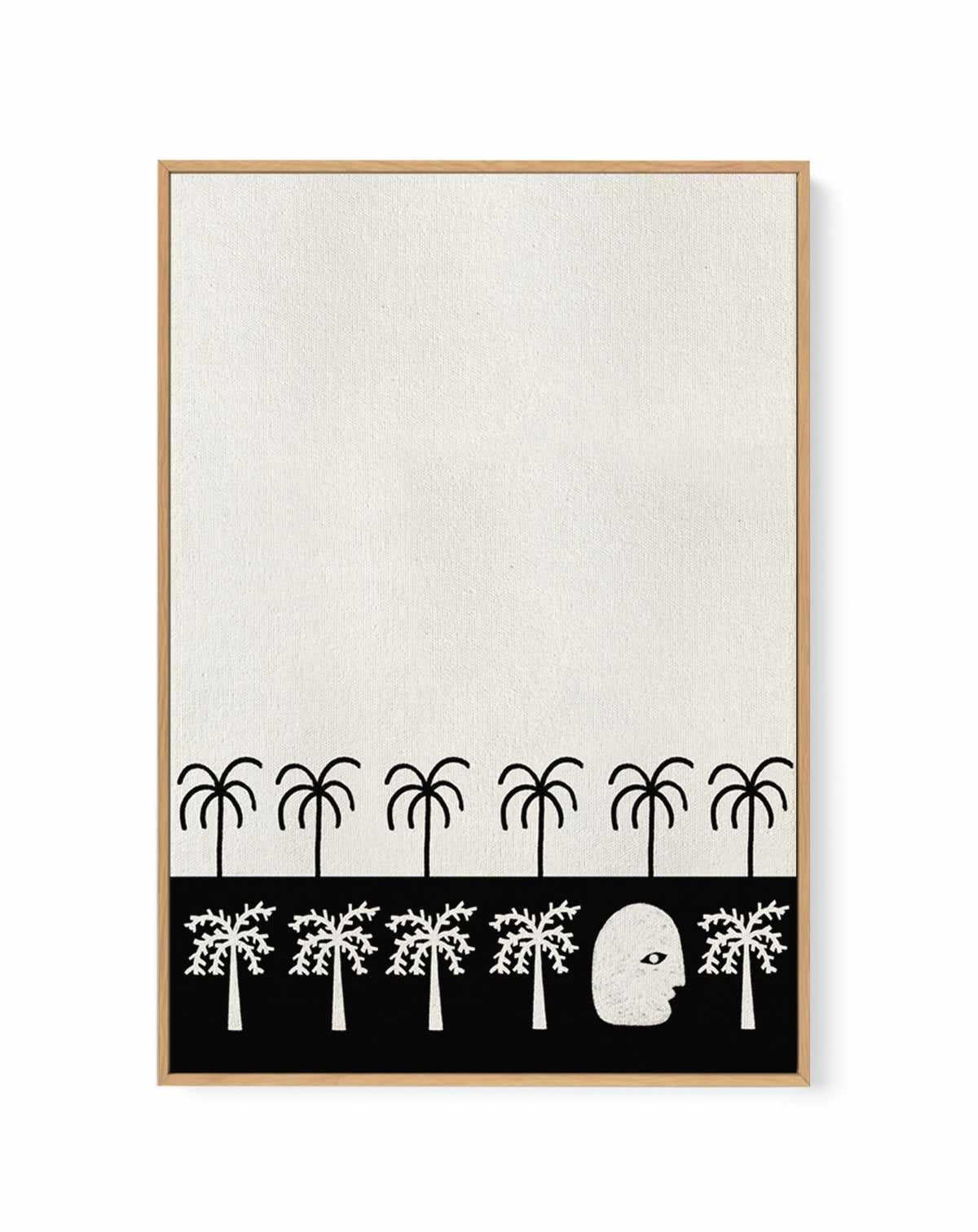 Nostalgia 1 by Shatha Al Dafai | Framed Canvas Art Print from Olive et Oriel where you can shop wallpaper and artworks online