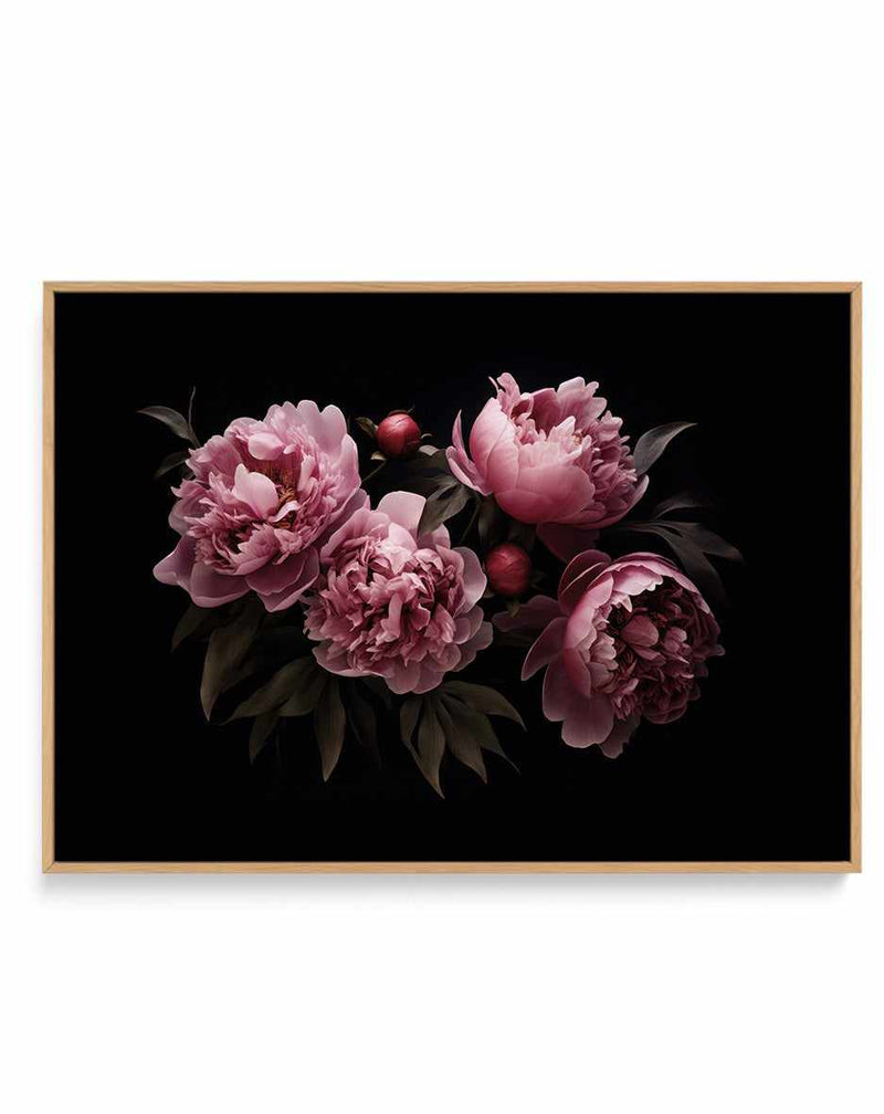Nostalgic Mood Opulent Flowers By Andrea Haase | Framed Canvas Art Print
