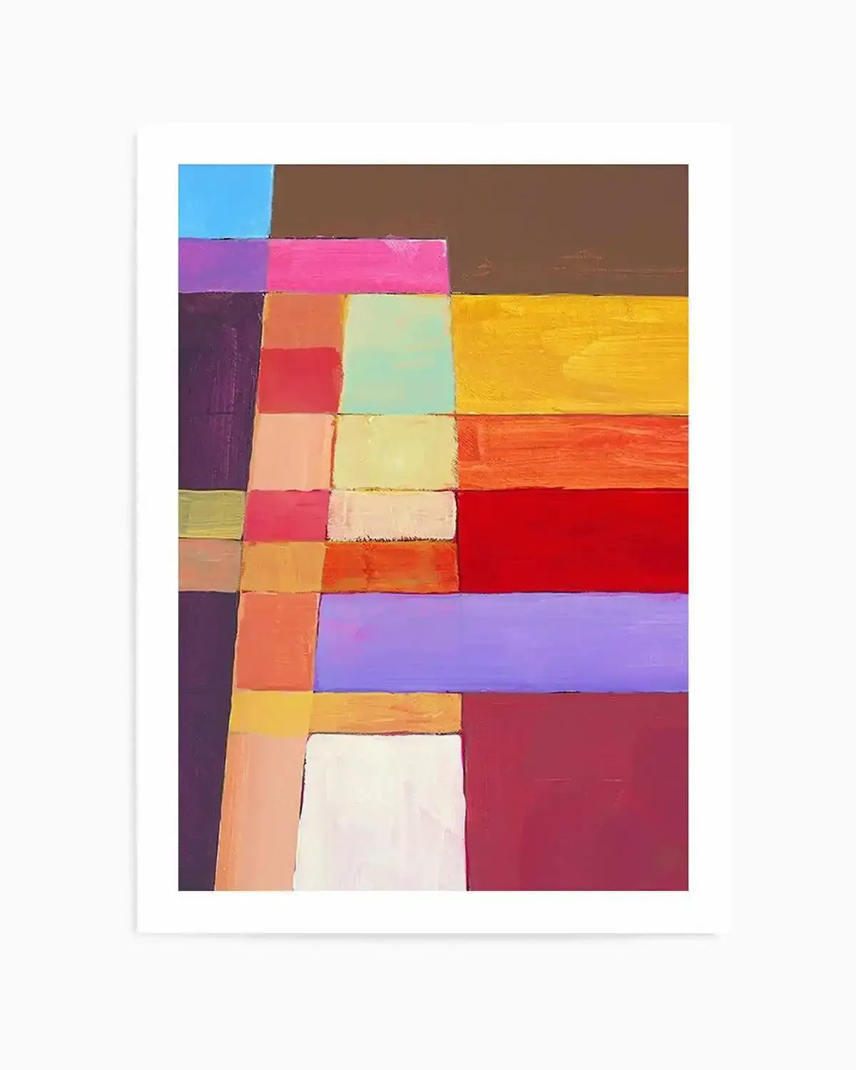 Not Checkered Art Print from Olive et Oriel where you can shop wallpaper and artworks online