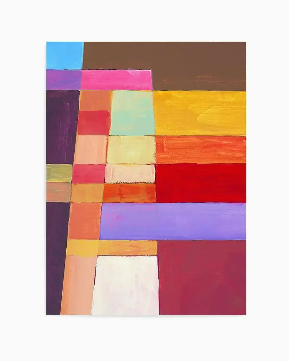 Not Checkered Art Print from Olive et Oriel where you can shop wallpaper and artworks online