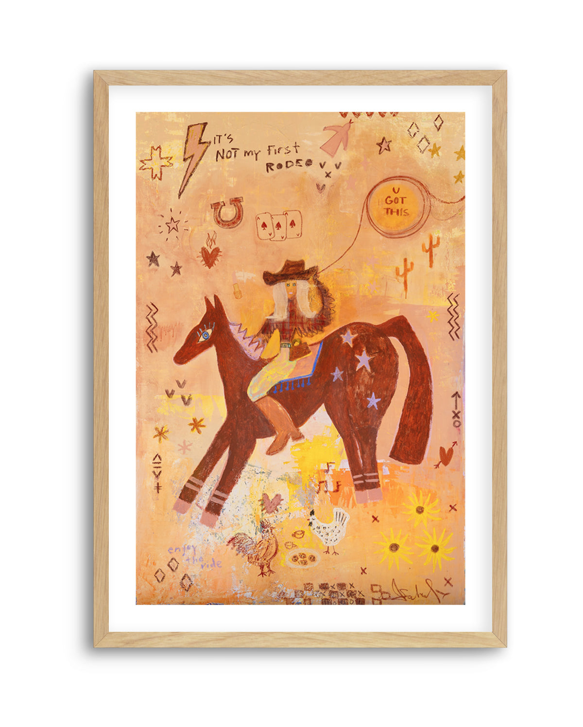 Not my First Rodeo by Jackie Green | Art Print