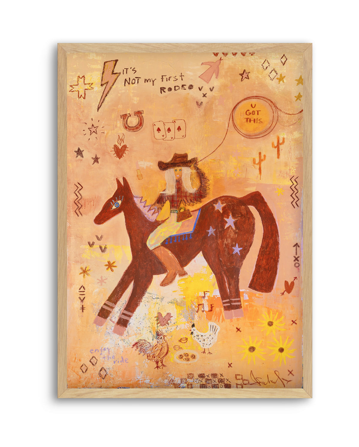 Not my First Rodeo by Jackie Green | Art Print
