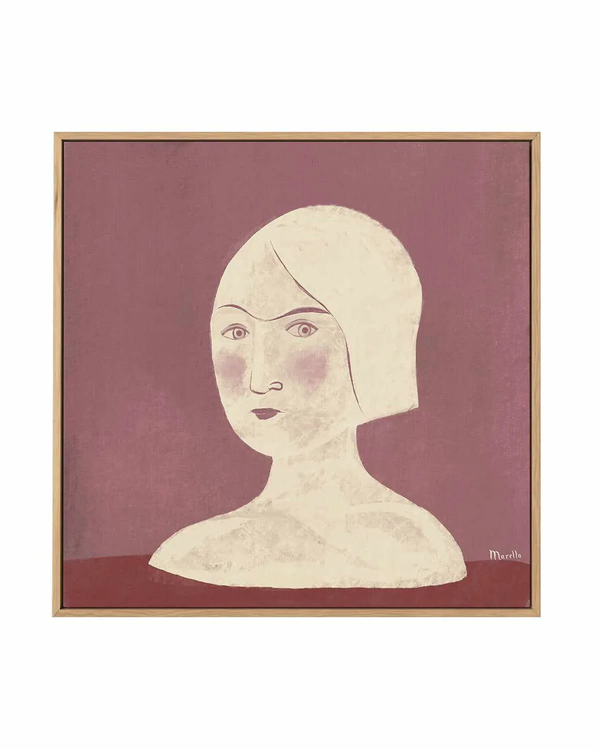 Not Amused by Marco Marella | Framed Canvas Art Print from Olive et Oriel where you can shop wallpaper and artworks online