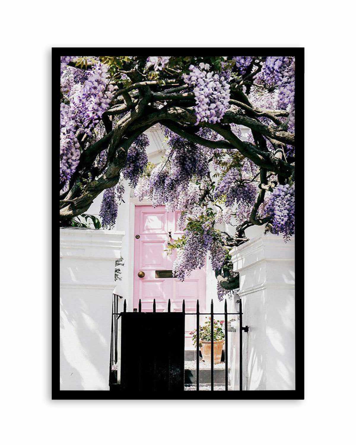 Notting Hill House, London Art Print