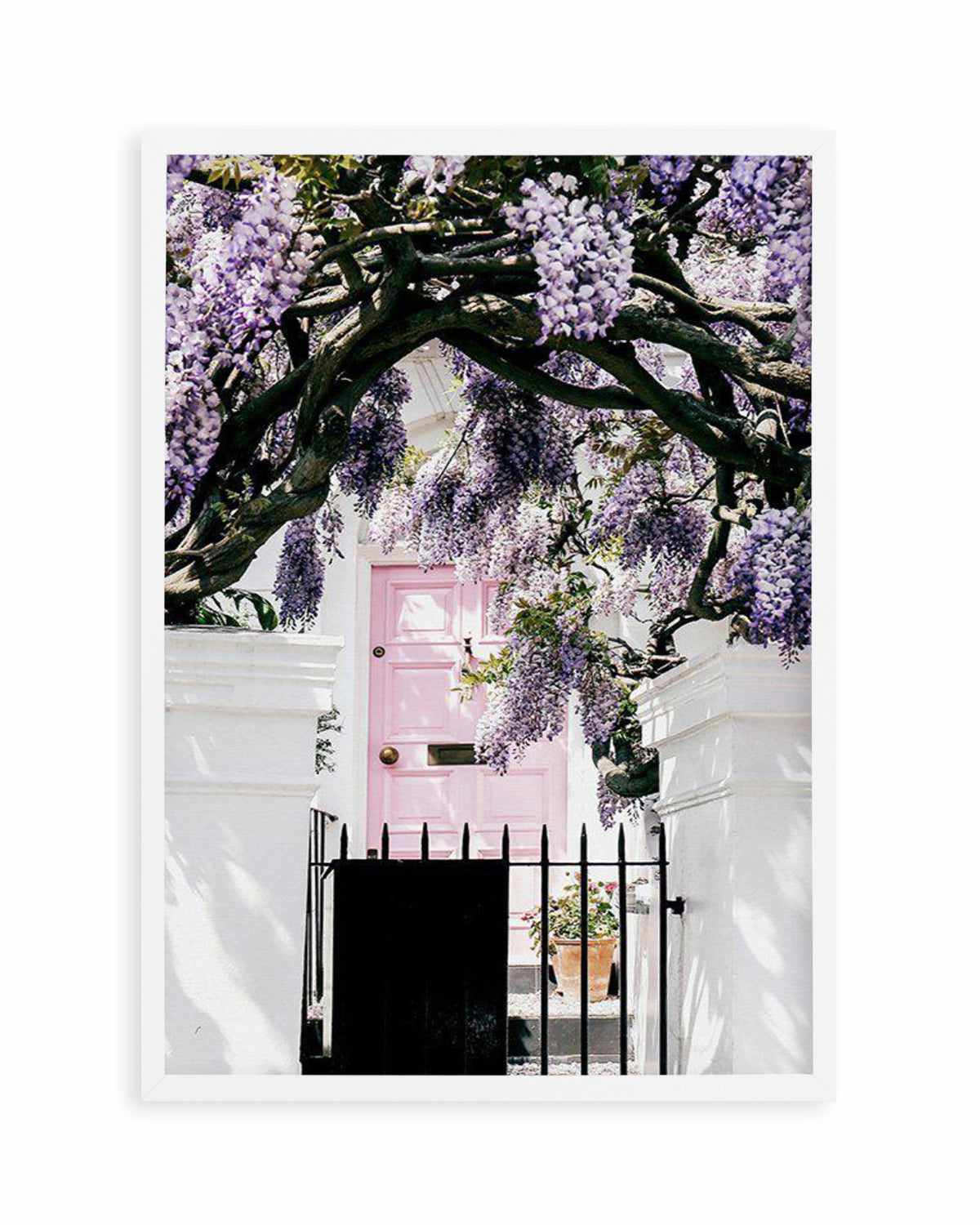 Notting Hill House, London Art Print