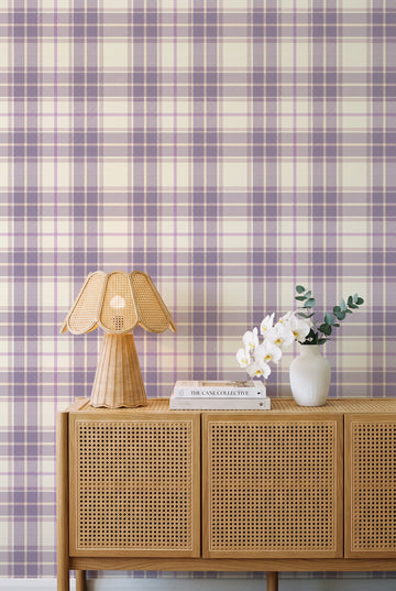 Notting Hill in Lilac Wallpaper