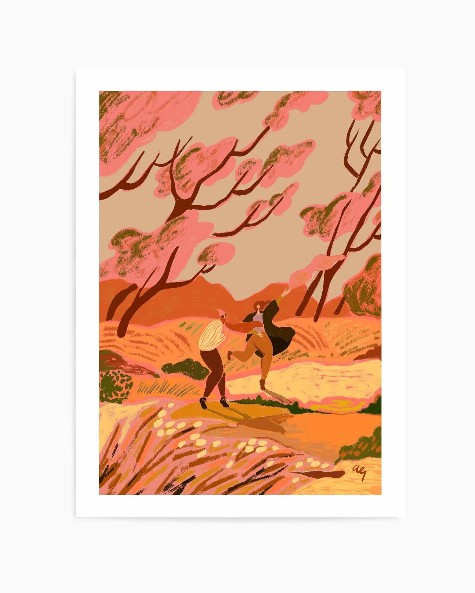 November by Arty Guava | Art Print from Olive et Oriel where you can shop wallpaper and artworks online