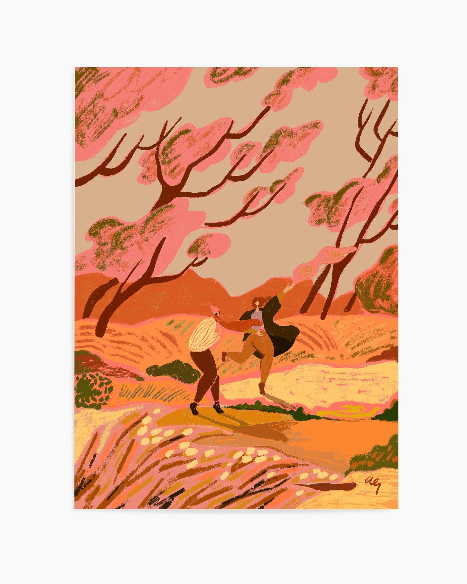November by Arty Guava | Art Print from Olive et Oriel where you can shop wallpaper and artworks online