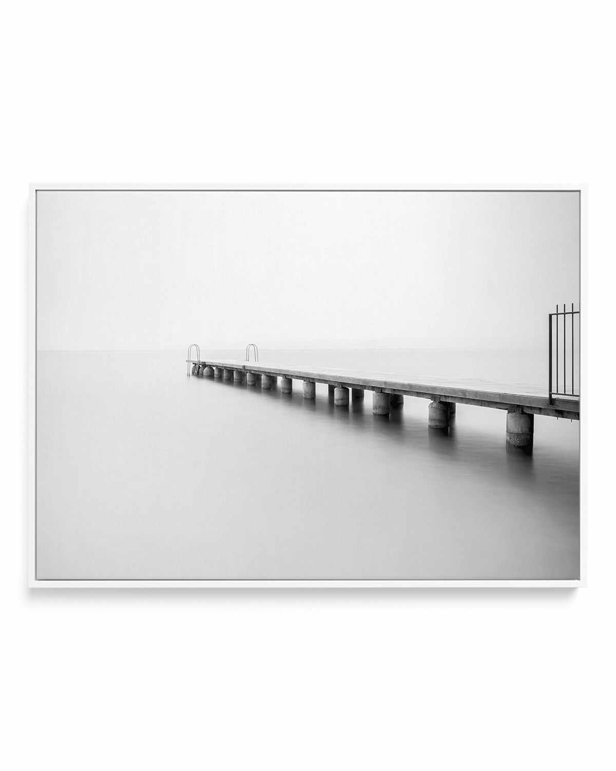 Nowhere by Design Fabrikken | Framed Canvas Art Print