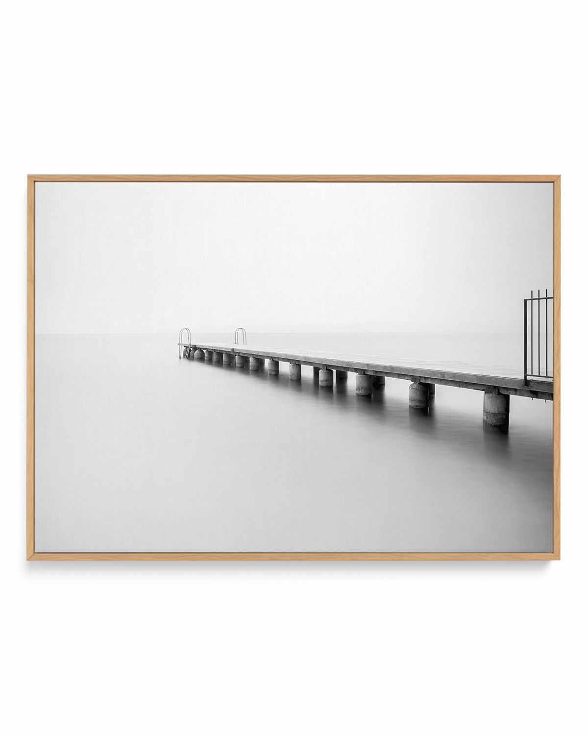 Nowhere by Design Fabrikken | Framed Canvas Art Print