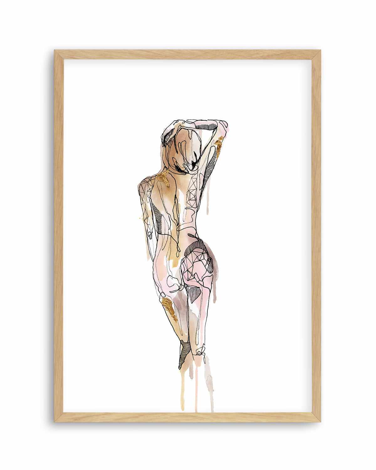 Nude I by Maku Fenaroli | Art Print