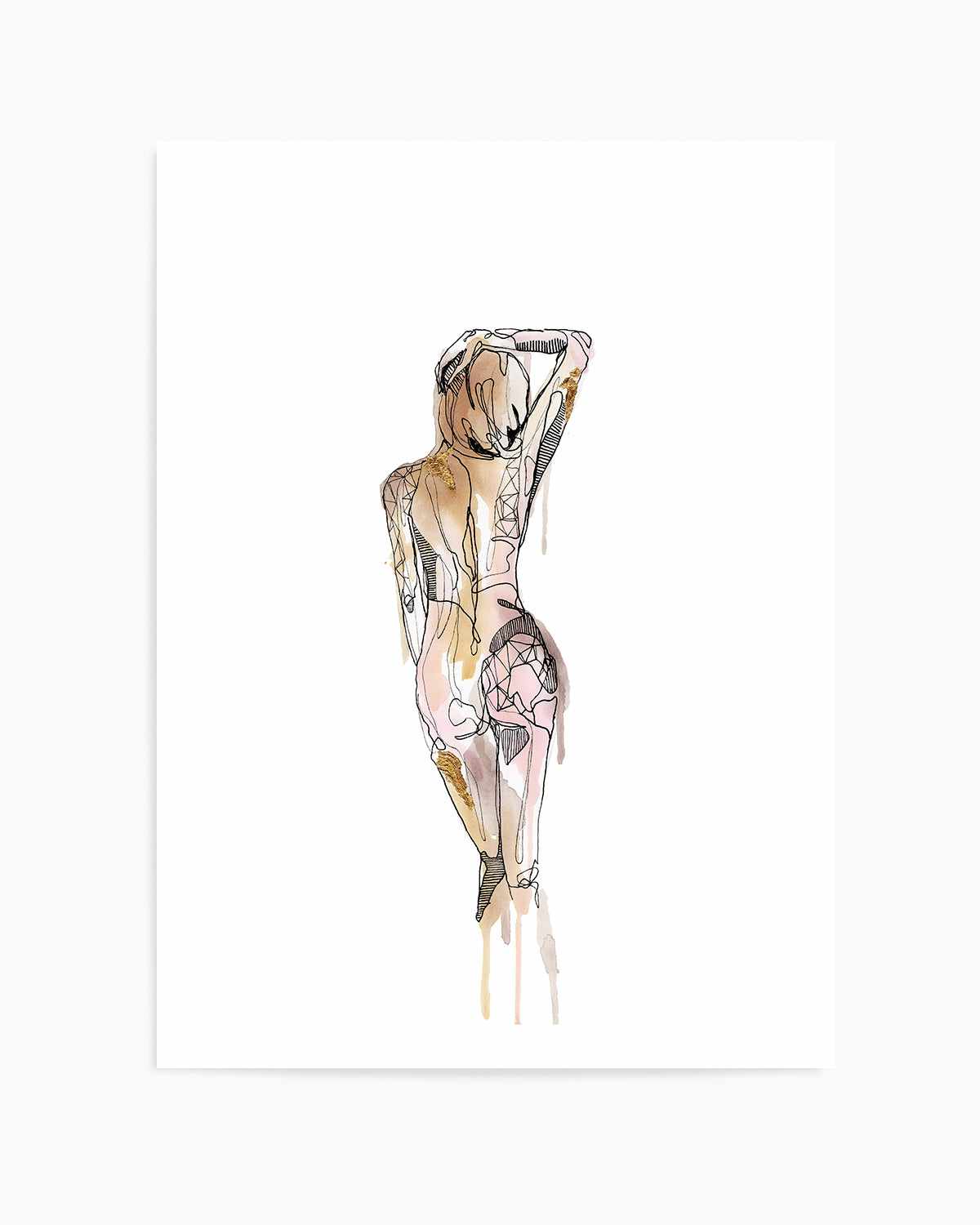 Nude I by Maku Fenaroli | Art Print