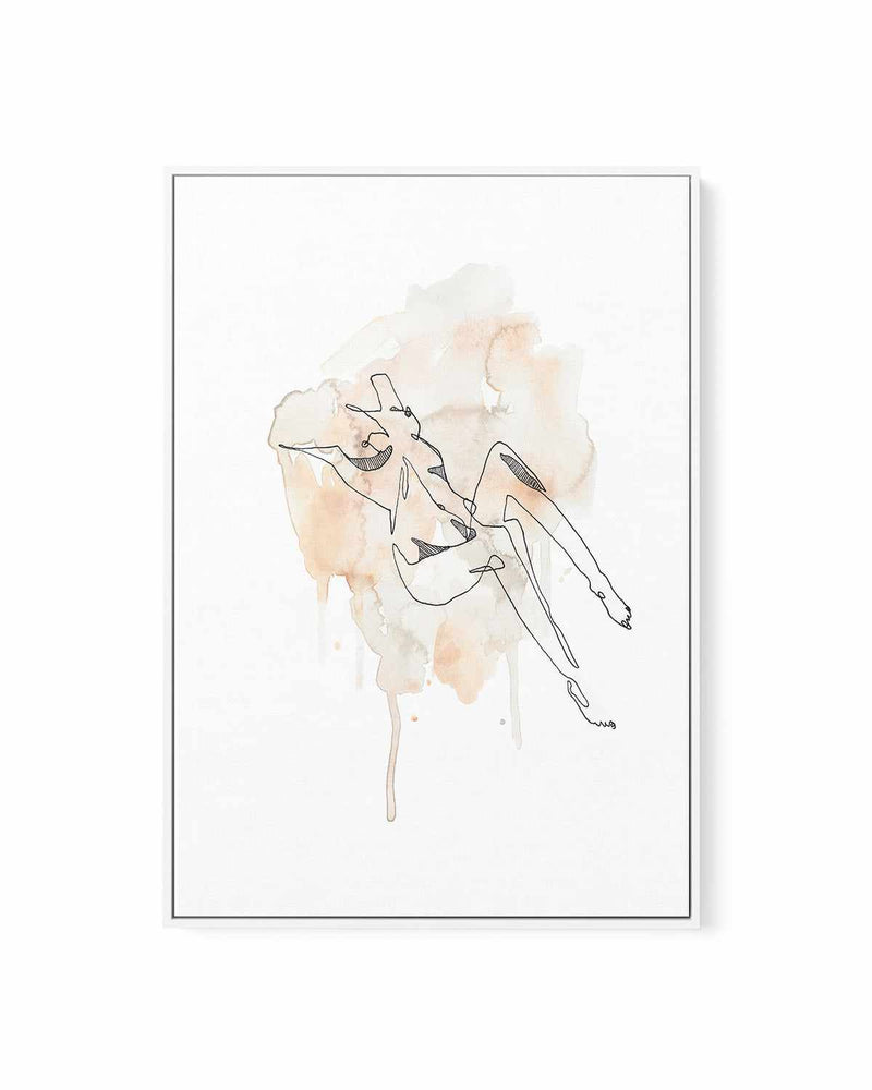 Nude III by Maku Fenaroli | Framed Canvas Art Print