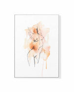 Nude VI by Maku Fenaroli | Framed Canvas Art Print