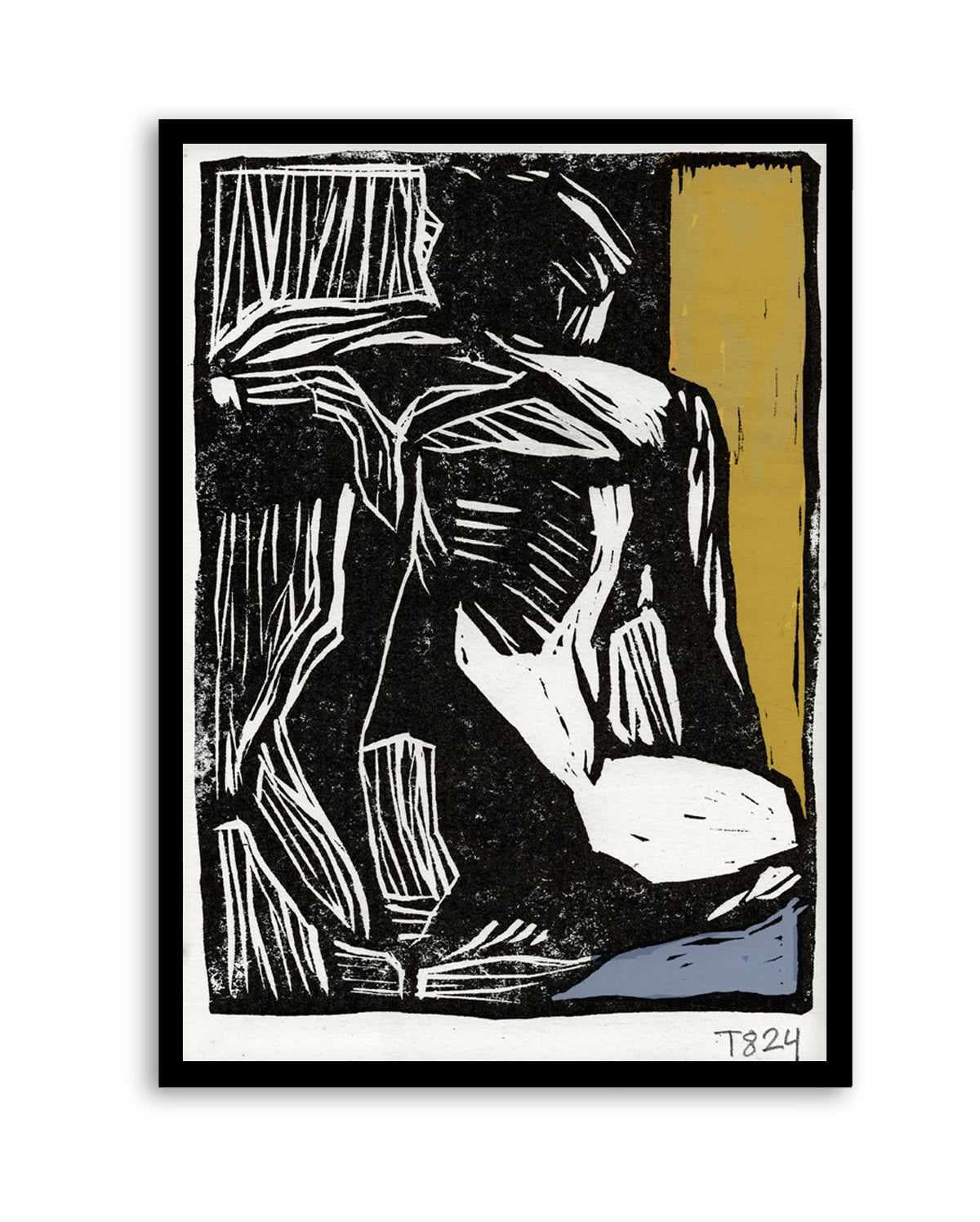 Nude at Window by Tore Bahnson | Art Print from Olive et Oriel where you can shop wallpaper and artworks online