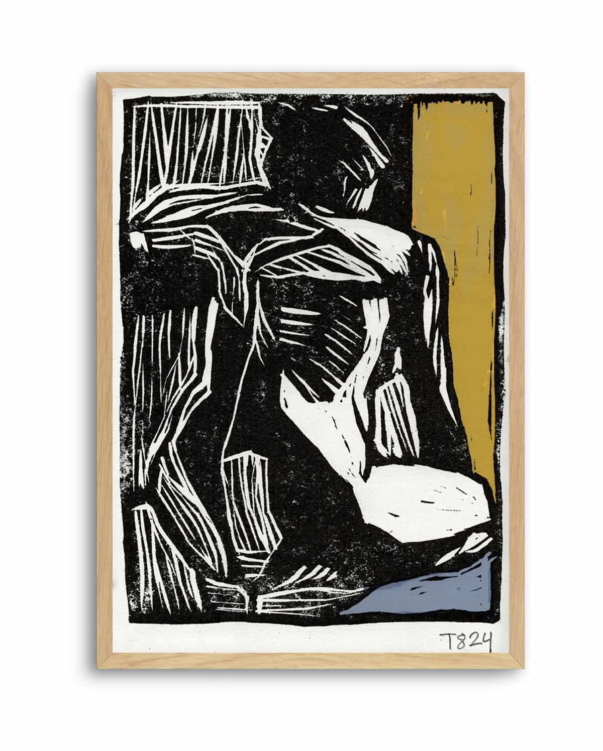 Nude at Window by Tore Bahnson | Art Print from Olive et Oriel where you can shop wallpaper and artworks online