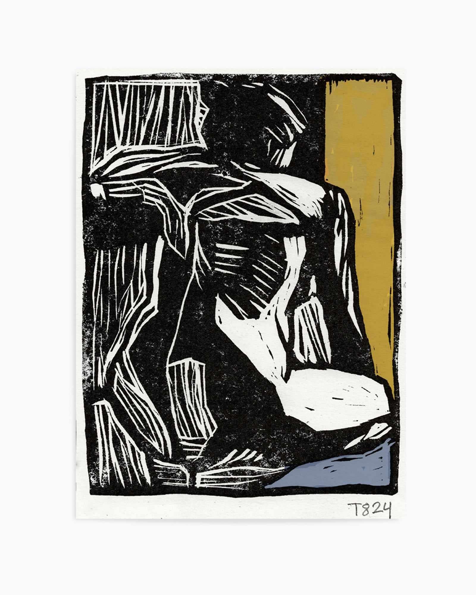 Nude at Window by Tore Bahnson | Art Print from Olive et Oriel where you can shop wallpaper and artworks online