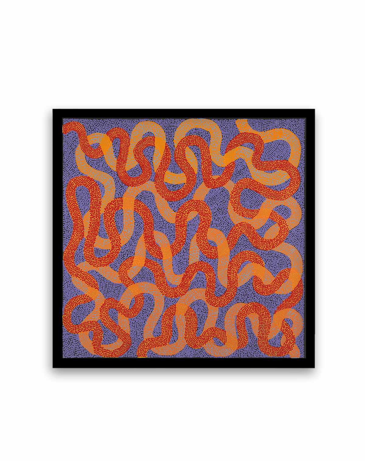 Warlukurlangu Jukurrpa (Fire country Dreaming) by Vanetta Nampijinpa Hudson | Art Print