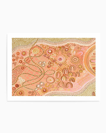 Seasonal Balance by Bigi Nagala | Art Print from Olive et Oriel where you can shop wallpaper and artworks online
