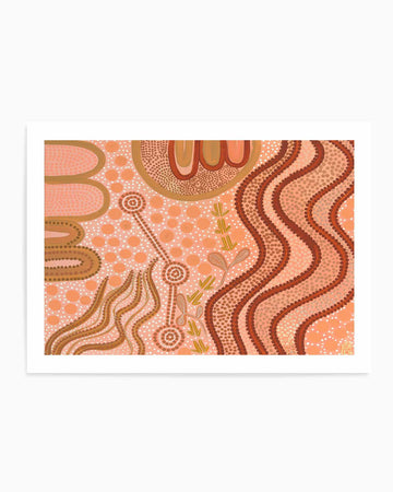 Moving On by Bigi Nagala | Art Print from Olive et Oriel where you can shop wallpaper and artworks online