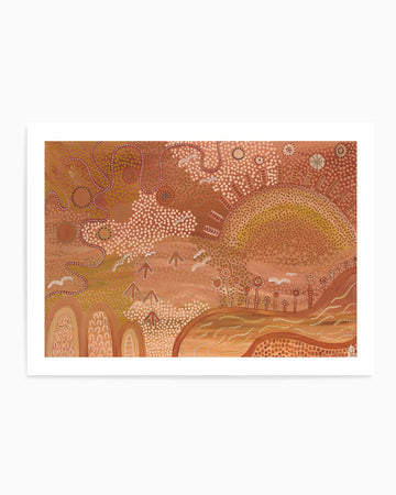 The Lake by Bigi Nagala | Art Print from Olive et Oriel where you can shop wallpaper and artworks online