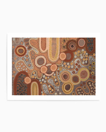 Waterholes by Bigi Nagala | Art Print from Olive et Oriel where you can shop wallpaper and artworks online