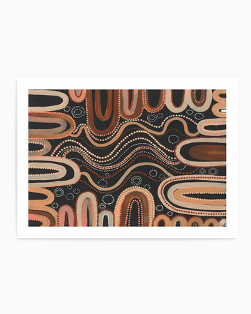 Grounded I by Bigi Nagala | Art Print from Olive et Oriel where you can shop wallpaper and artworks online