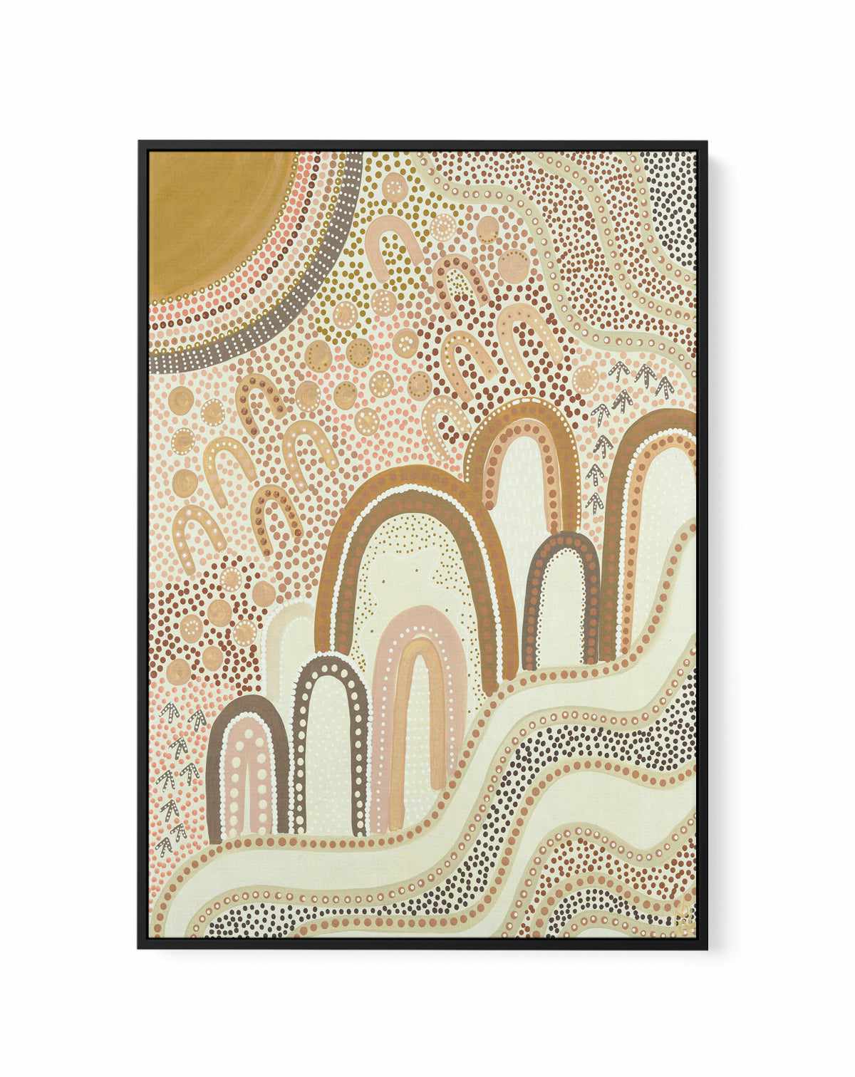 Light Years by Bigi Nagala | Framed Canvas Art Print