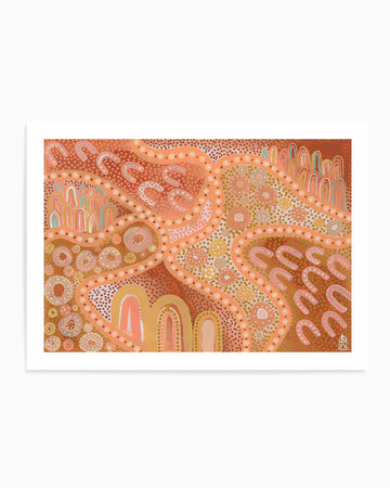 Gathering by Bigi Nagala | Art Print from Olive et Oriel where you can shop wallpaper and artworks online