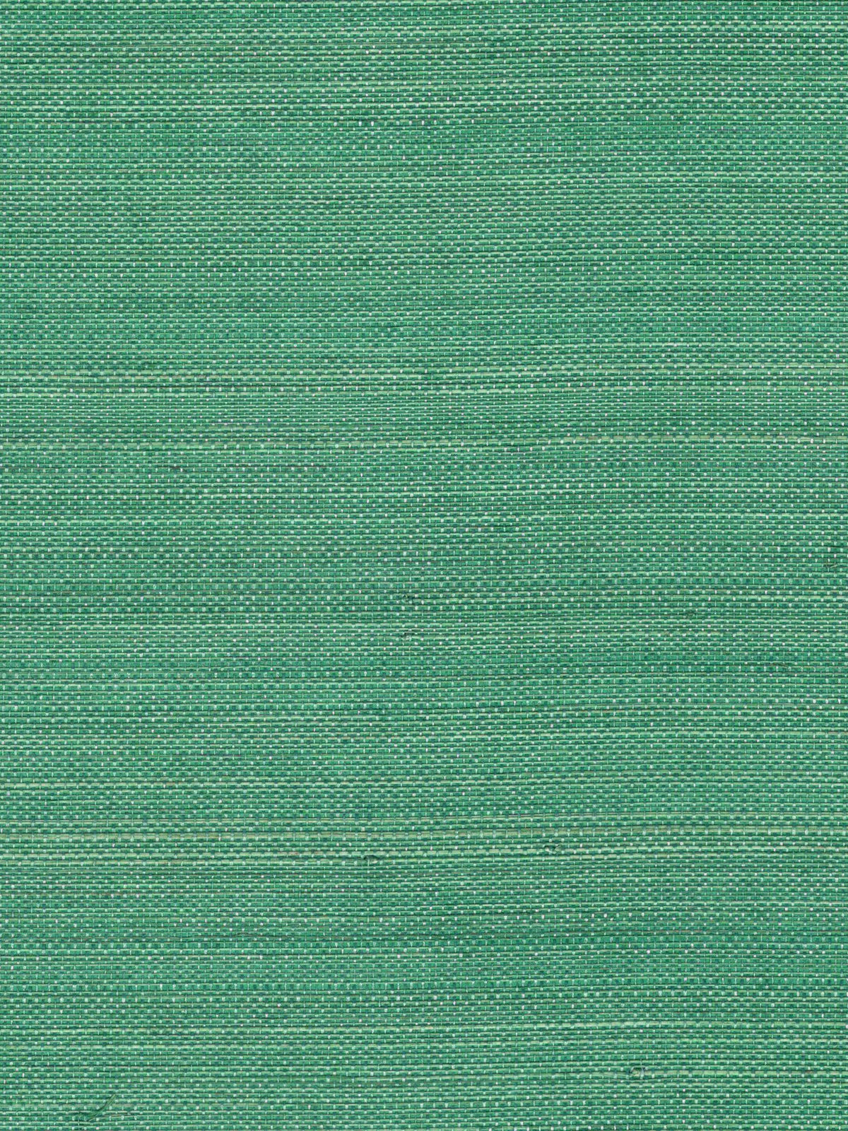 Jade Green Textured Abaca Wallpaper — 3:4 close-up of woven texture