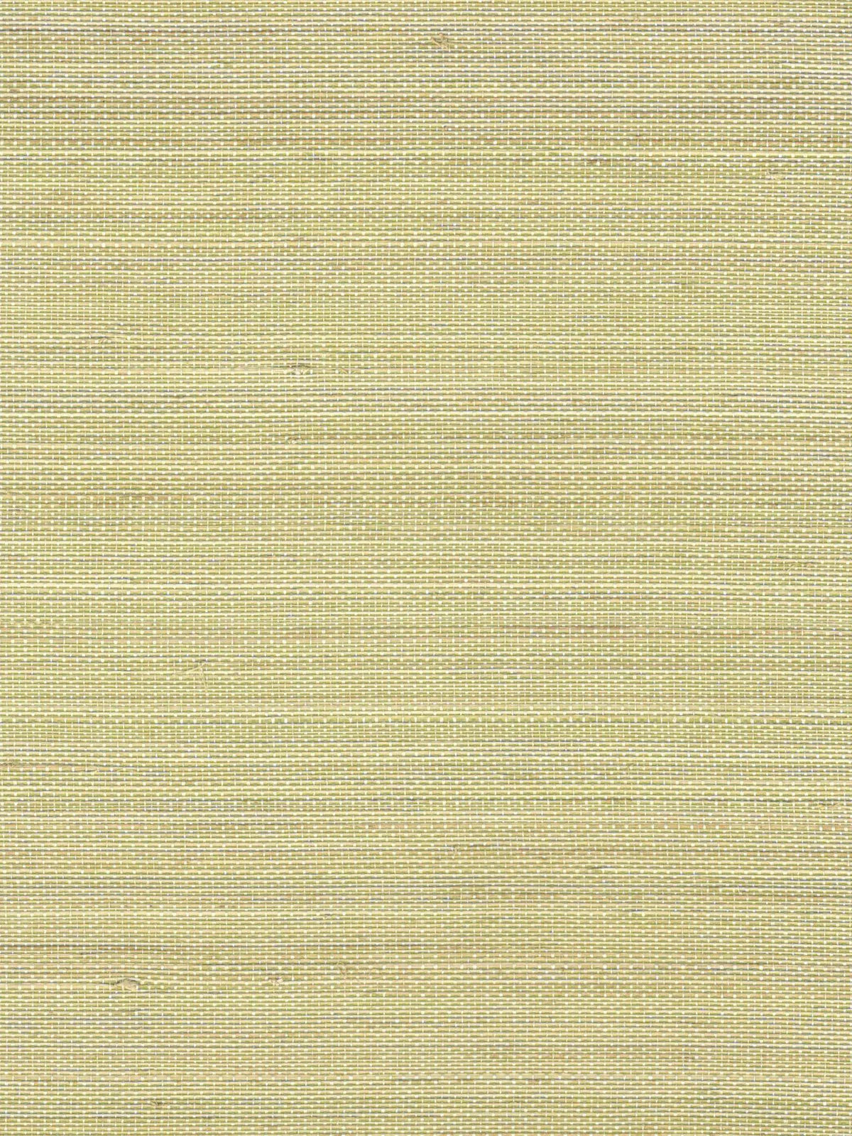 Pale Yellow Textured Abaca Wallpaper — 3:4 close-up of woven texture