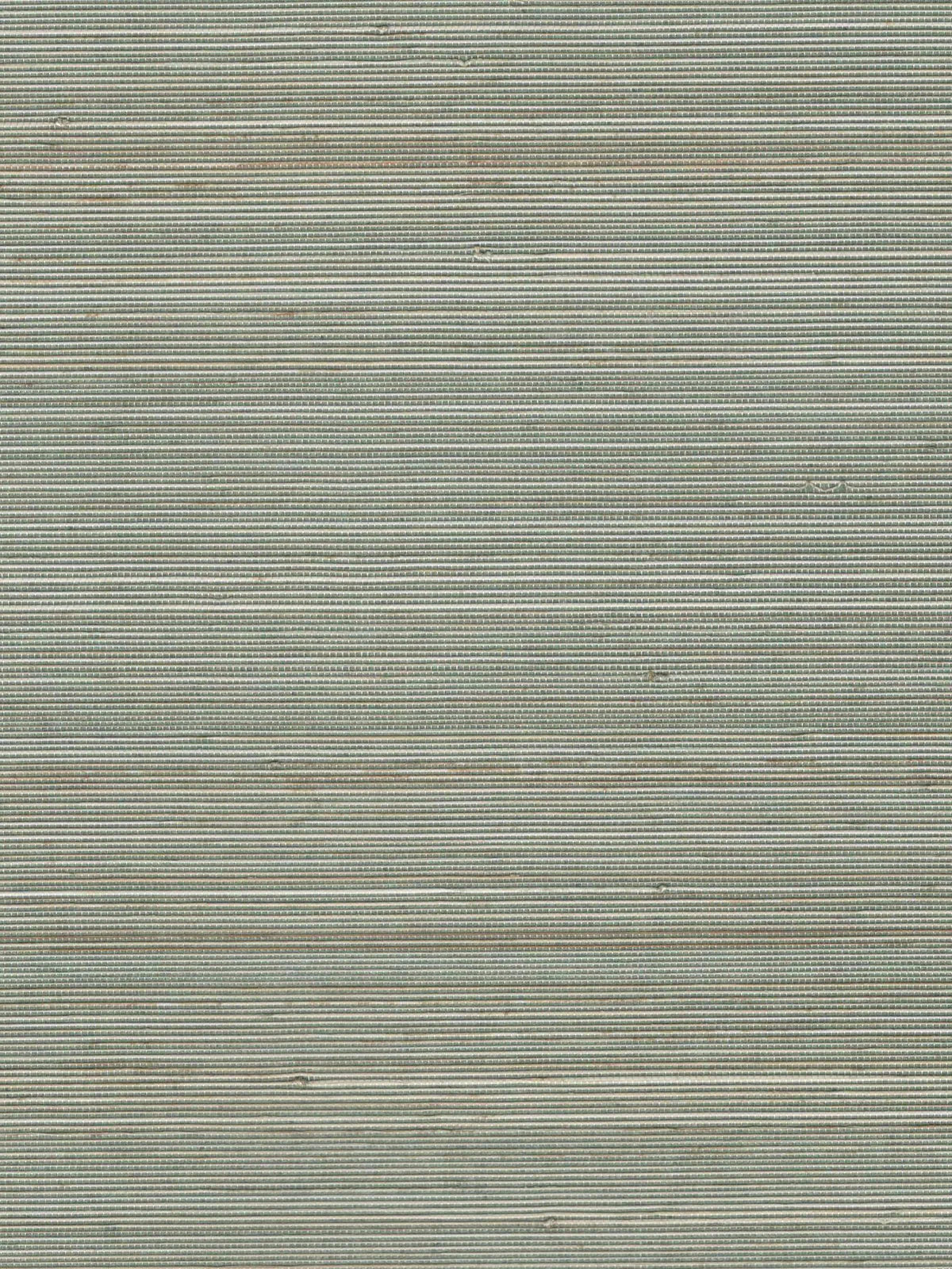 Pale Sage Green Fine Weave Abaca Wallpaper — 3:4 close-up of woven texture