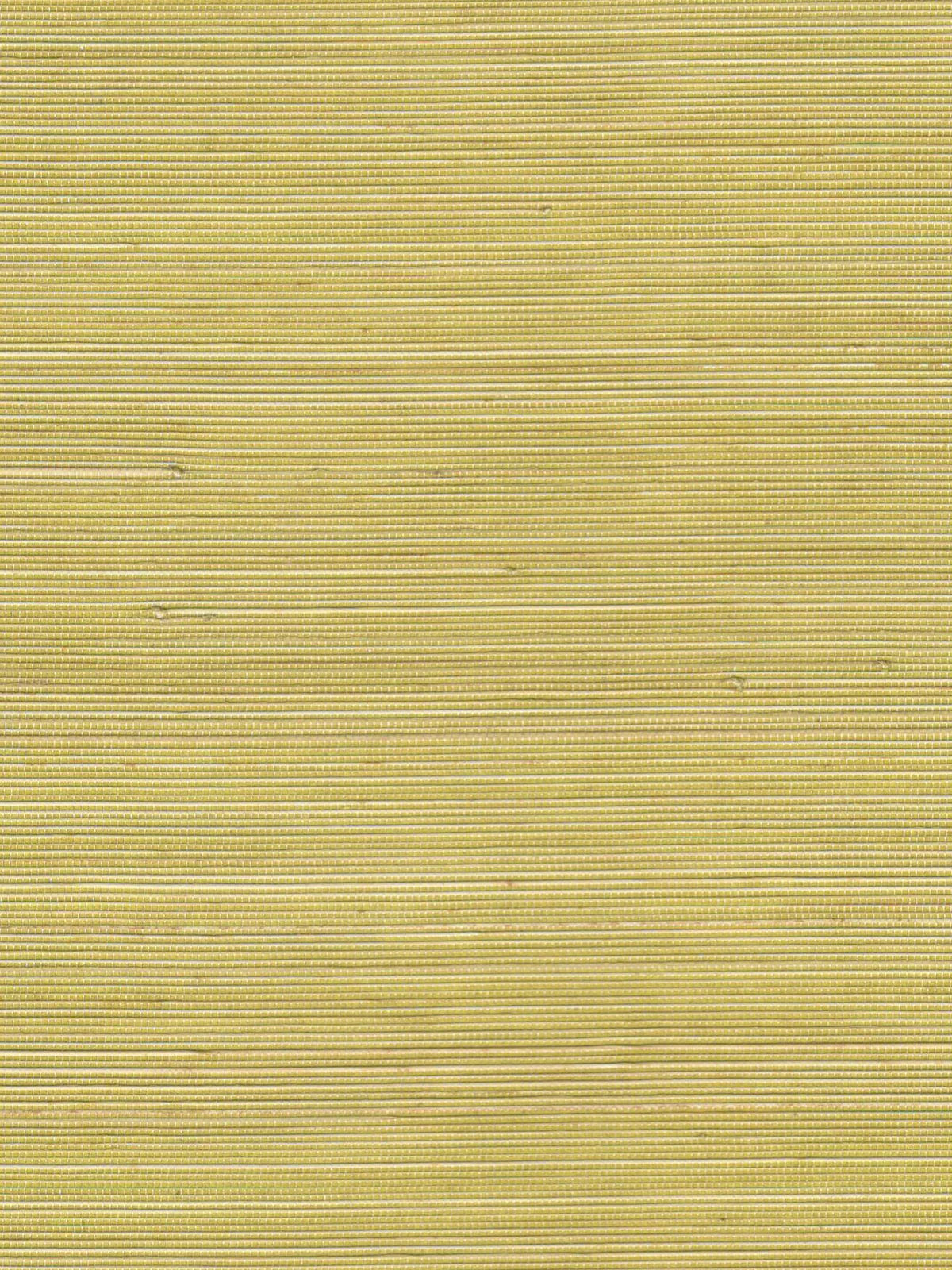 Mustard Yellow Woven Abaca Wallpaper — 3:4 close-up of woven texture