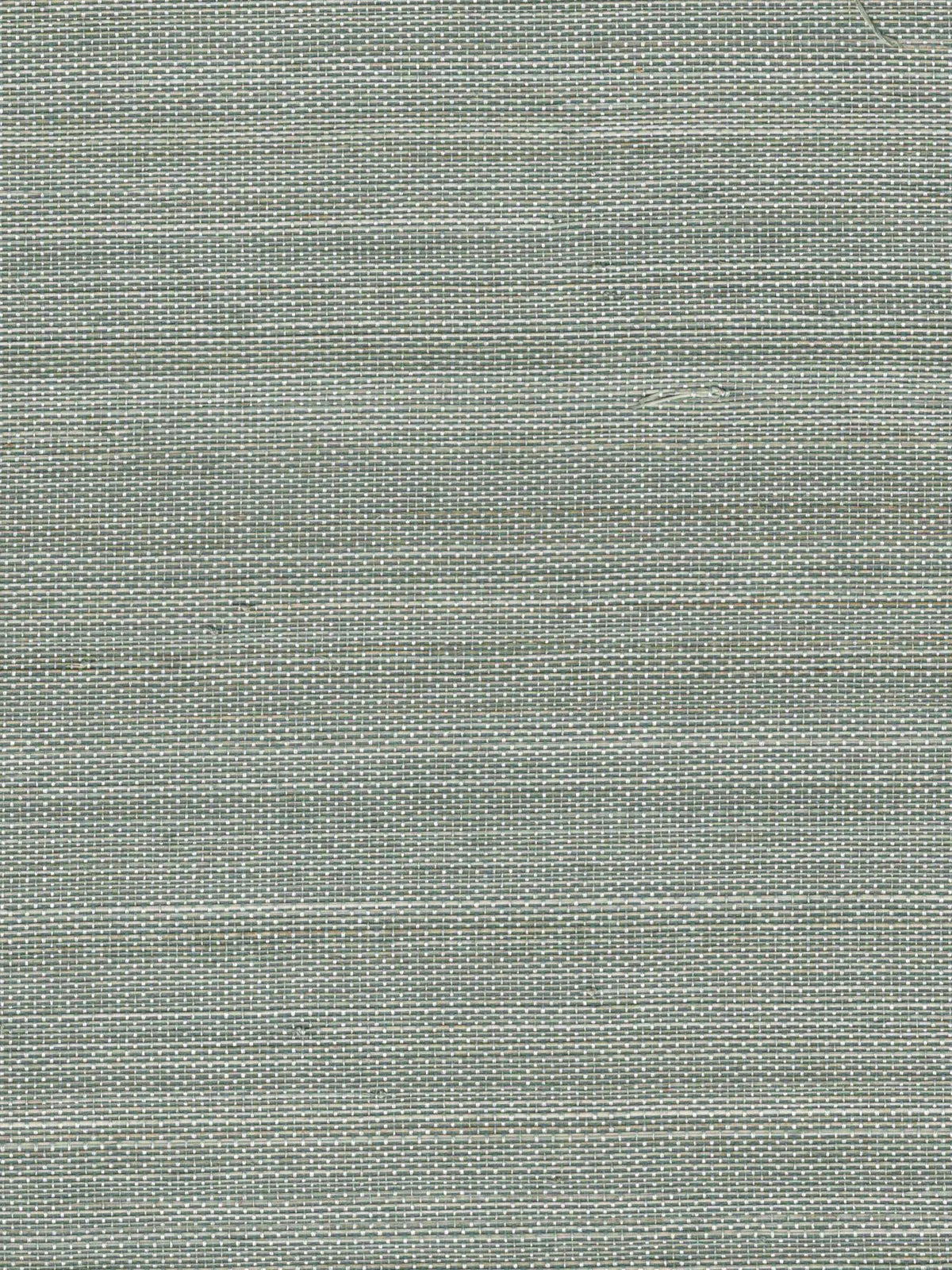 Sage Grey Textured Abaca Wallpaper — 3:4 close-up of woven texture