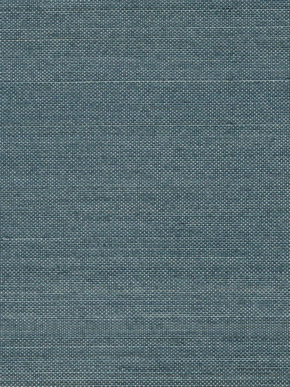 Deep Teal Textured Abaca Wallpaper — 3:4 close-up of woven texture