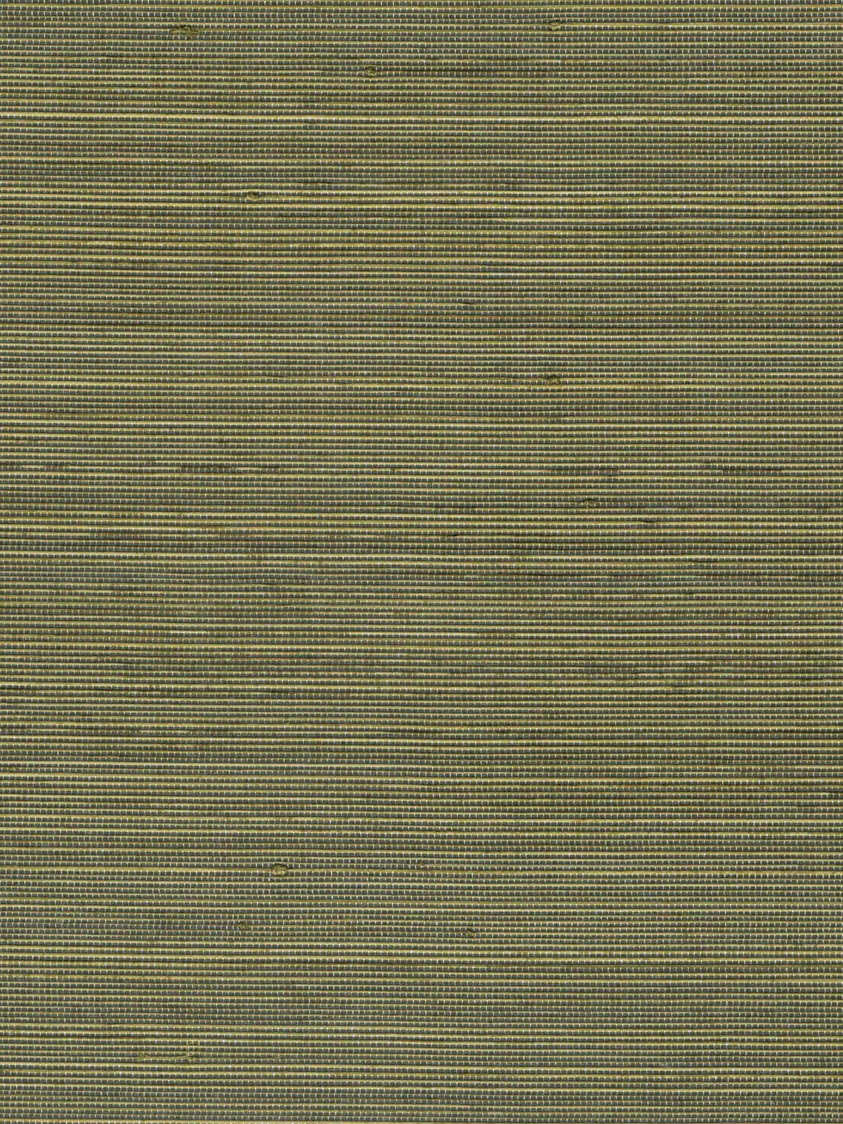 Olive Gold Woven Abaca Wallpaper — 3:4 close-up of woven texture