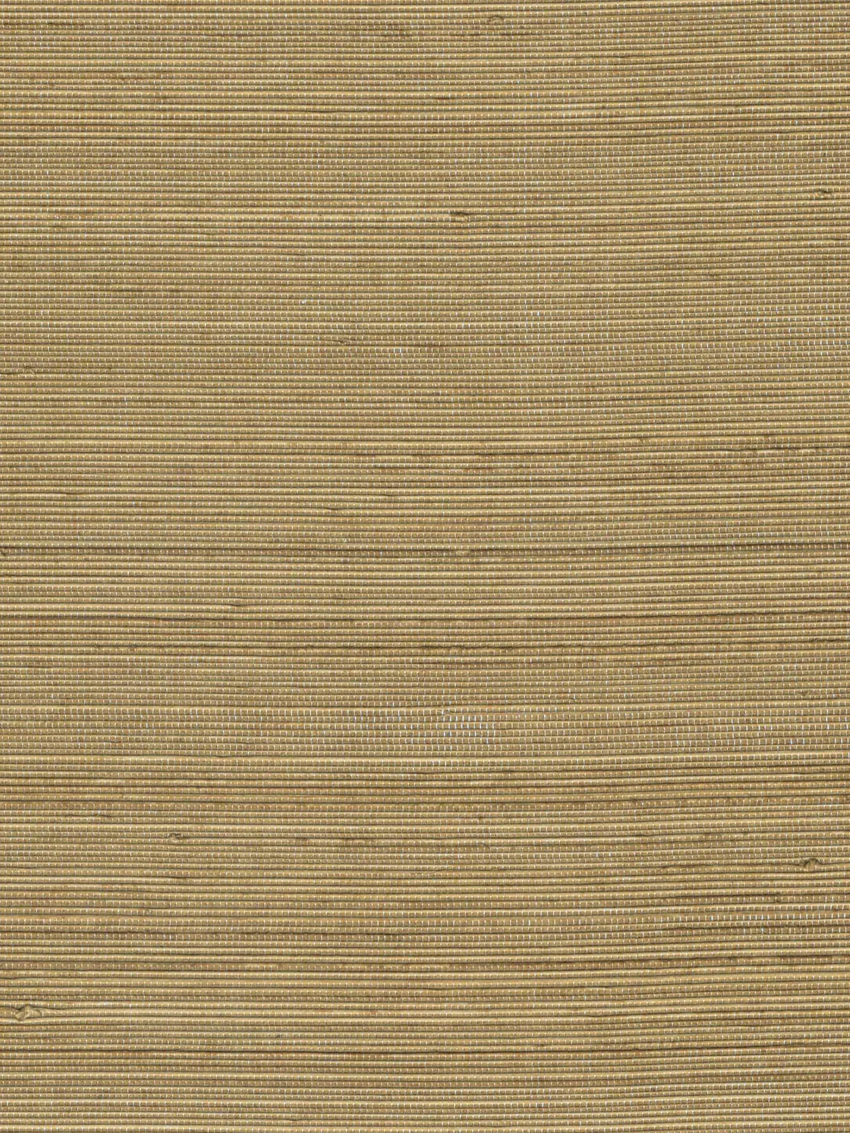 Olive Brown Woven Abaca Wallpaper — 3:4 close-up of woven texture