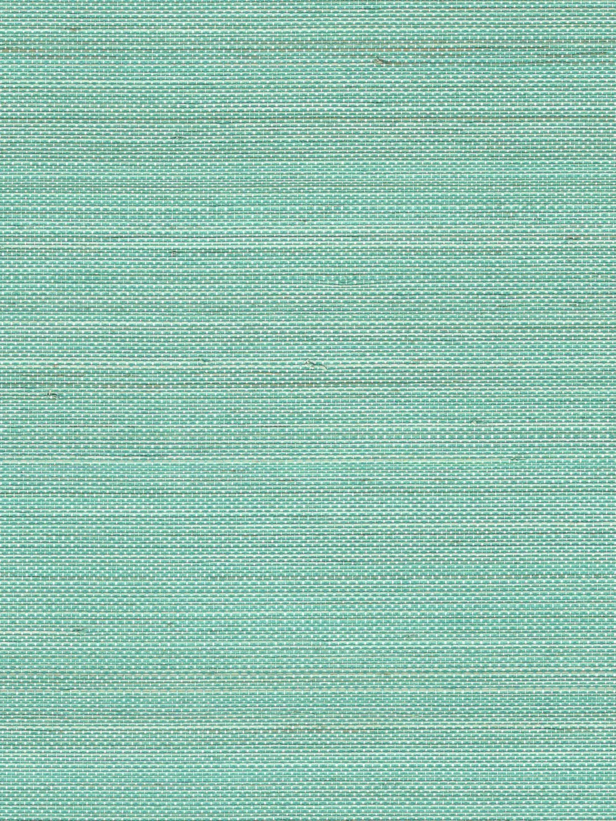 Mint Green Striped Abaca Wallpaper — 3:4 close-up of woven texture