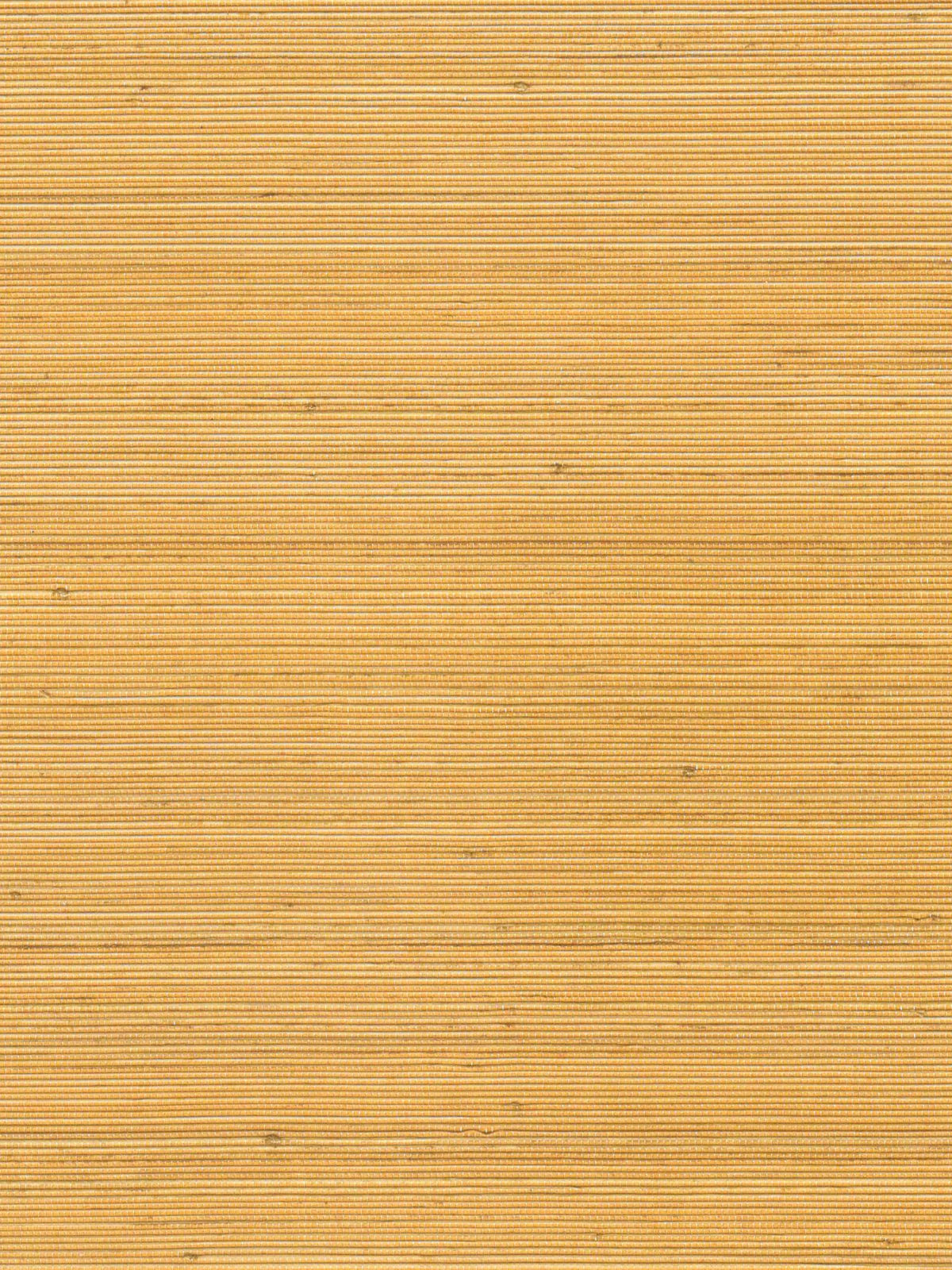 Ochre Gold Fine Weave Abaca Wallpaper — 3:4 close-up of woven texture