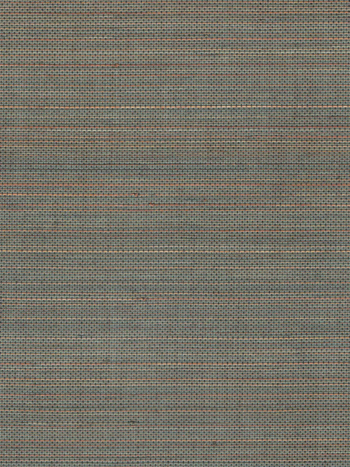 Charcoal Brown Textured Abaca Wallpaper — 3:4 close-up of woven texture