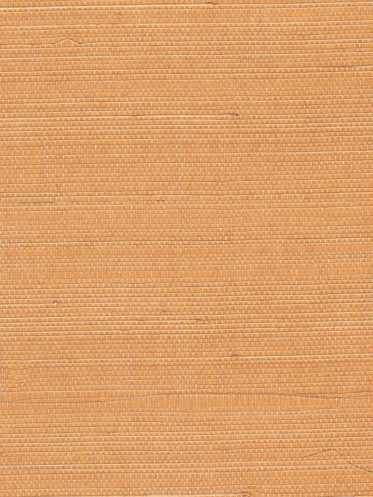 Caramel Brown Basketweave Abaca Wallpaper — 3:4 close-up of woven texture