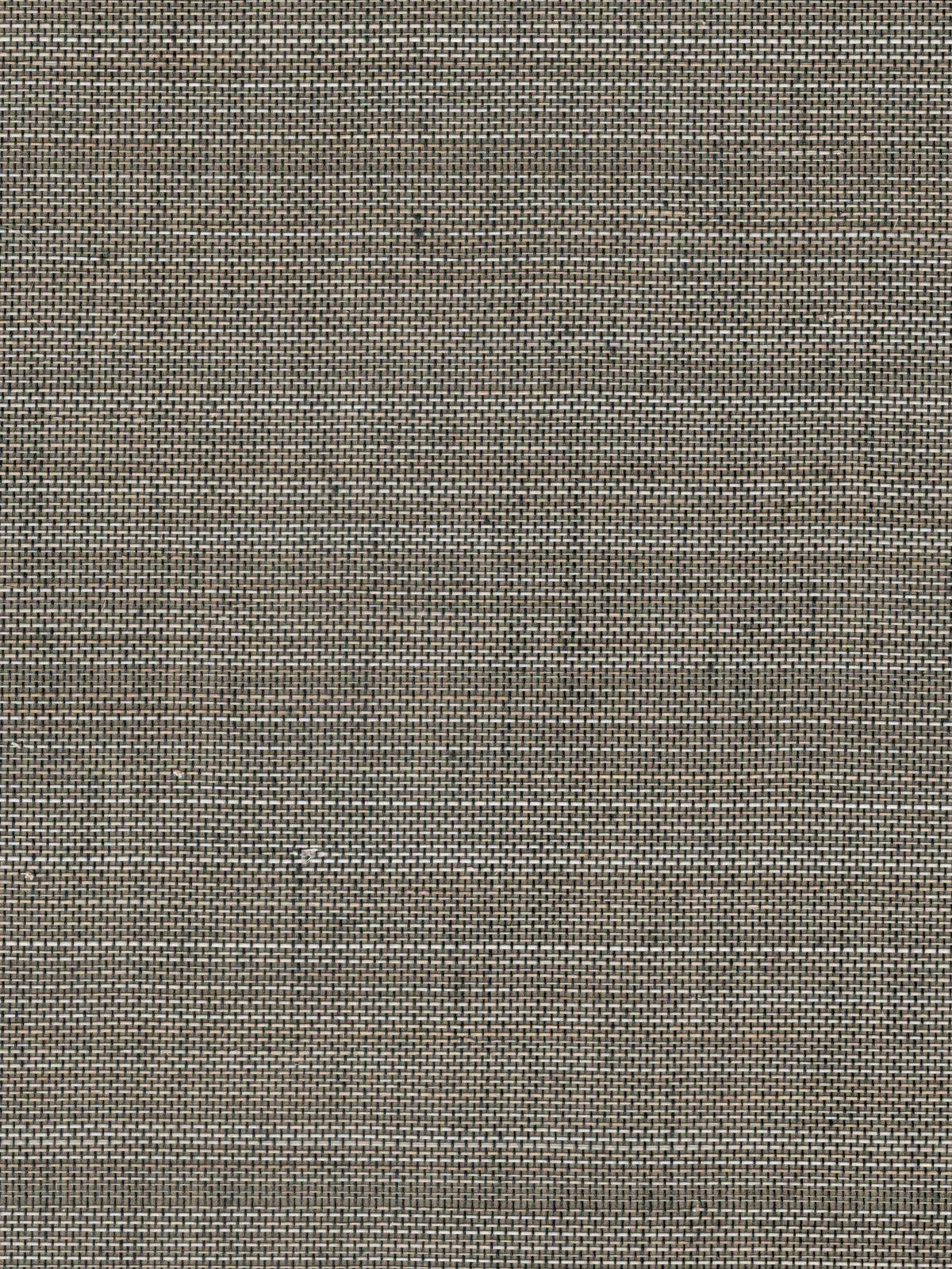 Charcoal Taupe Woven Abaca Wallpaper — 3:4 close-up of woven texture